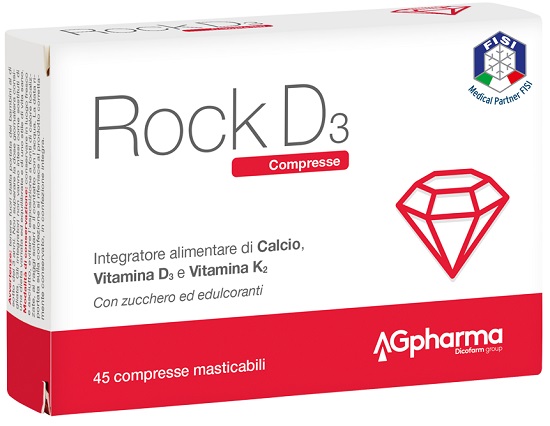 ROCK D3 45 COMPRESSE - Farmacia Nuova Dr.ssa Gabriella Catellani