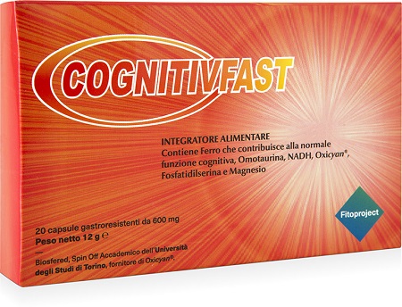 COGNITIVFAST 20 CAPSULE GASTRORESISTENTI DA 600 MG - Farmacia Nuova Dr.ssa Gabriella Catellani