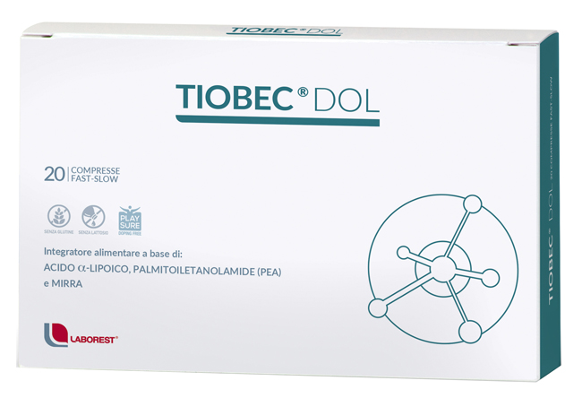 TIOBEC DOL 20 COMPRESSE DA 1455 MG - Farmacia Nuova Dr.ssa Gabriella Catellani
