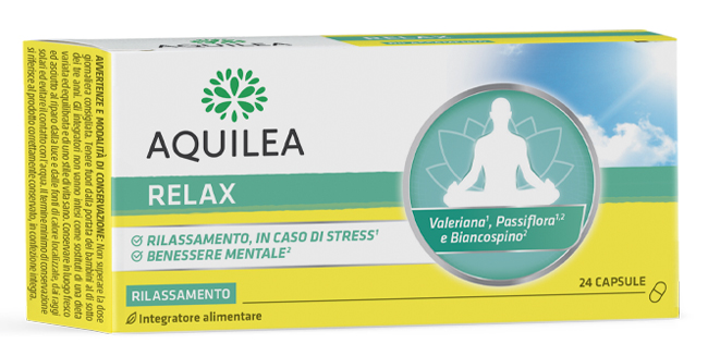 AQUILEA RELAX 24 CAPSULE VEGANE - Farmacia Nuova Dr.ssa Gabriella Catellani