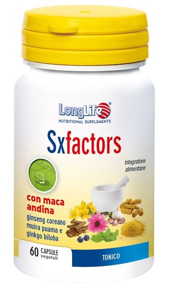 LONGLIFE SX FACTORS 60 CAPSULE VEGETALI - Farmacia Nuova Dr.ssa Gabriella Catellani