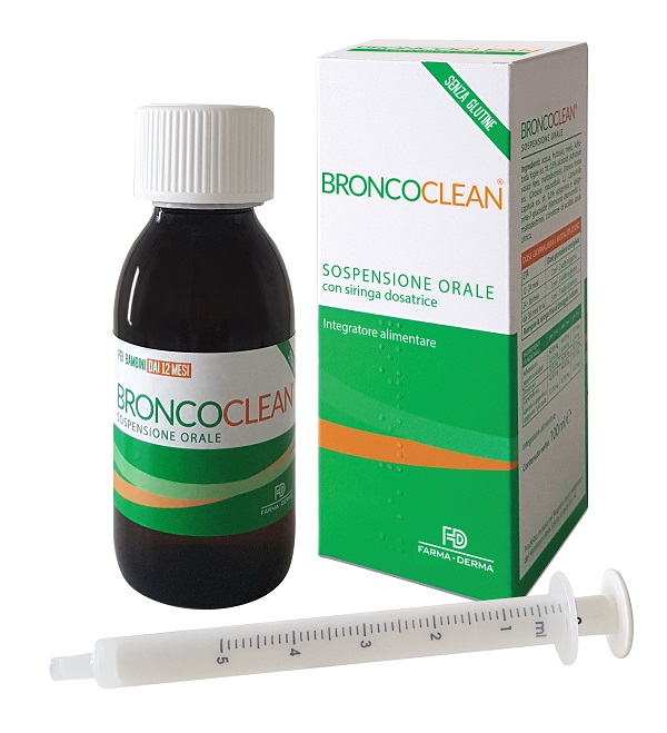 BRONCOCLEAN SOSPENSIONE ORALE 100 ML - Farmacia Nuova Dr.ssa Gabriella Catellani