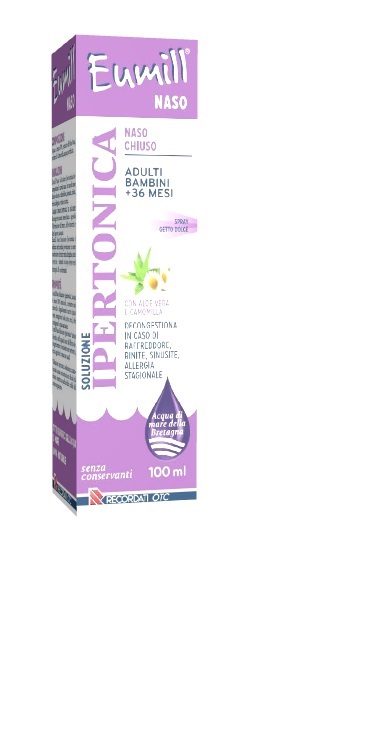 EUMILL NASO SPRAY SOLUZIONE IPERTONICA 100 ML - Farmacia Nuova Dr.ssa Gabriella Catellani