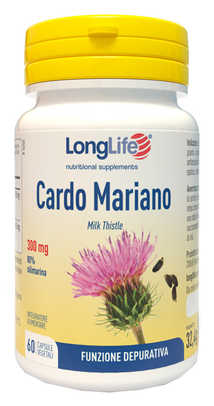 LONGLIFE CARDO MARIANO 60 CAPSULE - Farmacia Nuova Dr.ssa Gabriella Catellani