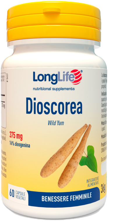 LONGLIFE DIOSCOREA 60 CAPSULE - Farmacia Nuova Dr.ssa Gabriella Catellani