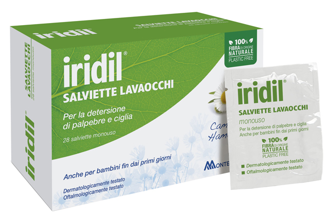 IRIDIL SALVIETTINE LAVAOCCHI 28 PEZZI - Farmacia Nuova Dr.ssa Gabriella Catellani
