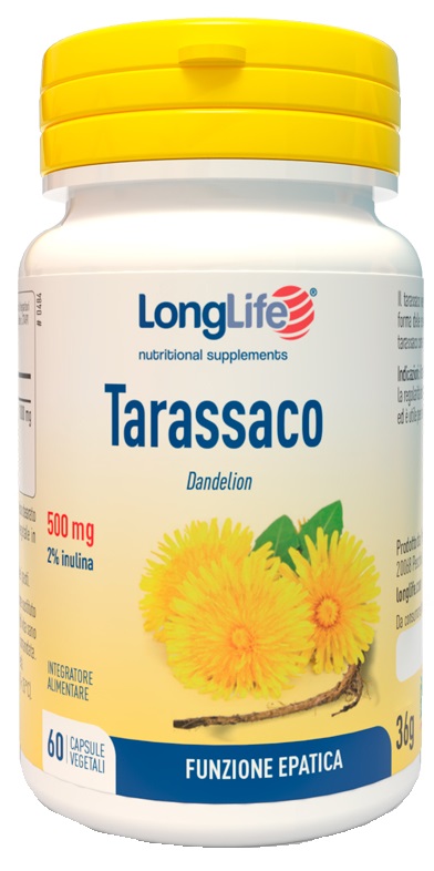 LONGLIFE TARASSACO 60 CAPSULE - Farmacia Nuova Dr.ssa Gabriella Catellani