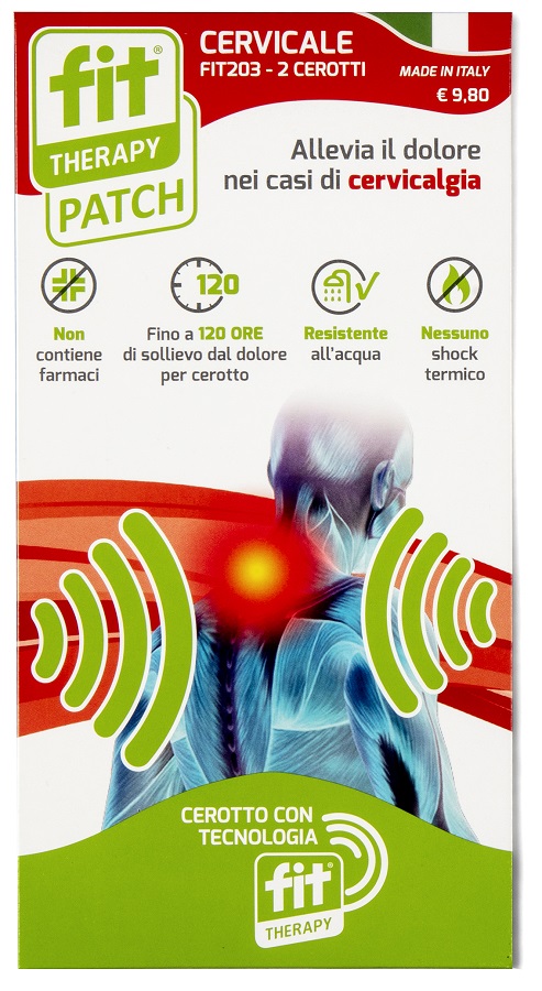 CEROTTO FIT THERAPY CERVICALE 2 PEZZI - Farmacia Nuova Dr.ssa Gabriella Catellani