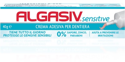 ALGASIV SENSITIVE CREMA ADESIVA PER PROTESI 40 G - Farmacia Nuova Dr.ssa Gabriella Catellani