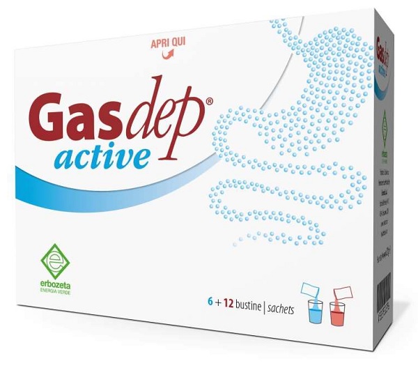 GASDEP ACTIVE 6+12 BUSTINE - Farmacia Nuova Dr.ssa Gabriella Catellani