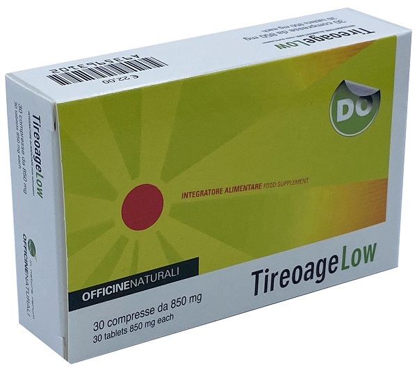 TIREOAGE LOW 30 COMPRESSE 850 MG - Farmacia Nuova Dr.ssa Gabriella Catellani