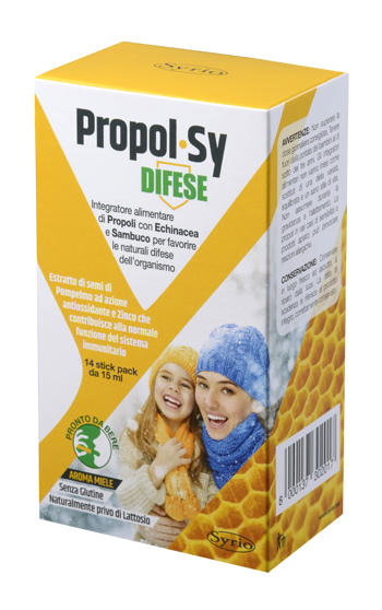 PROPOL SY DIFESE SYR 14 PEZZI 210 ML - Farmacia Nuova Dr.ssa Gabriella Catellani