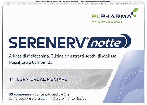 SERENERV NOTTE 30 COMPRESSE - Farmacia Nuova Dr.ssa Gabriella Catellani