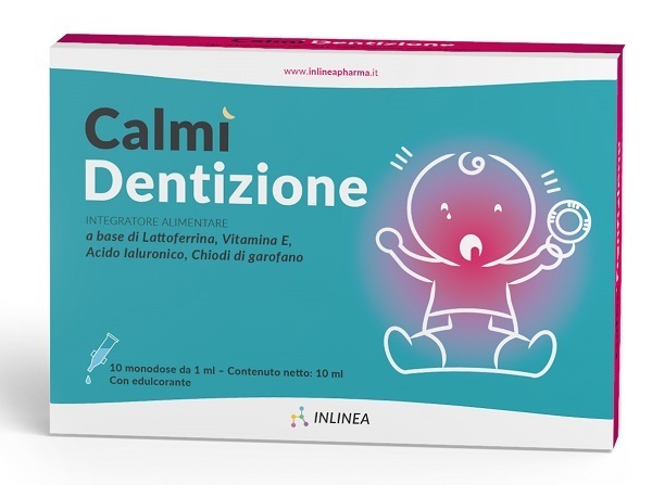 CALMI' DENTIZIONE 10 FLACONCINI MONODOSE DA 1 ML - Farmacia Nuova Dr.ssa Gabriella Catellani