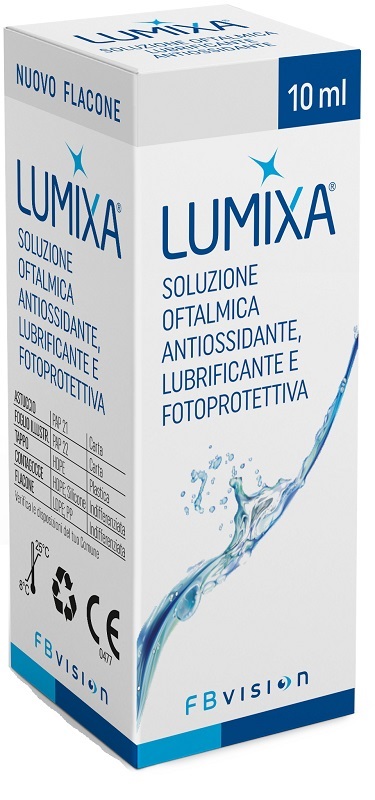 LUMIXA SOLUZIONE OFTALMICA LUBRIFICANTE ANTIOSSIDANTE 10 ML - Farmacia Nuova Dr.ssa Gabriella Catellani