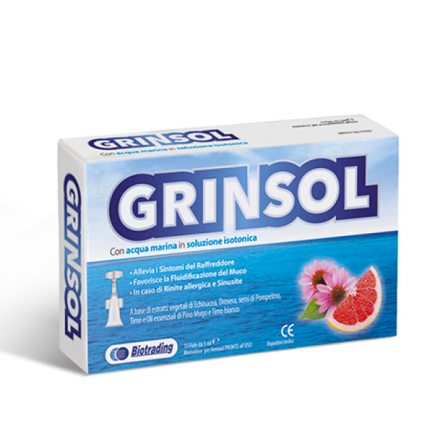 GRINSOL 15 FIALE X 5 ML - Farmacia Nuova Dr.ssa Gabriella Catellani