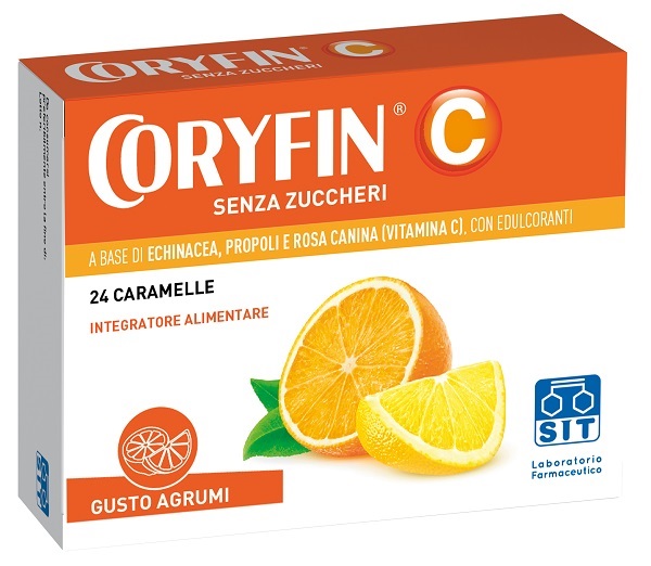 CORYFIN C SENZA ZUCCHERO AGRUMI 48 G - Farmacia Nuova Dr.ssa Gabriella Catellani
