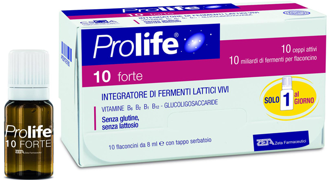 PROLIFE 10 FORTE 10 FLACONCINI DA 8 ML - Farmacia Nuova Dr.ssa Gabriella Catellani