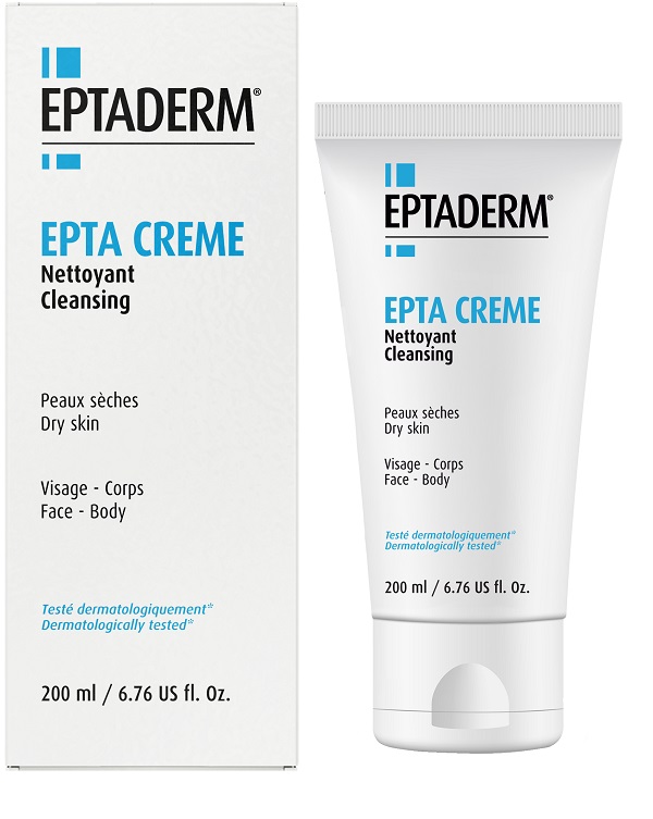 EPTADERM EPTA CREME DETERGENTE PELLI SECCHE VISO CORPO 200 ML - Farmacia Nuova Dr.ssa Gabriella Catellani