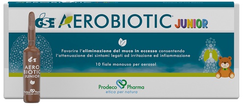 GSE AEROBIOTIC JUNIOR 10 FIALE DA 5 ML - Farmacia Nuova Dr.ssa Gabriella Catellani