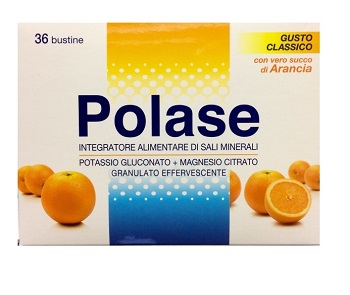 POLASE ARANCIA 36 BUSTINE EFFERVESCENTI - Farmacia Nuova Dr.ssa Gabriella Catellani