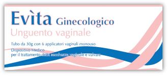 EVITA GINECOLOG UNGUENTO VAGINALE TUBO DA 30 G + 6 APPLICATORI VAGINALI MONOUSO - Farmacia Nuova Dr.ssa Gabriella Catellani