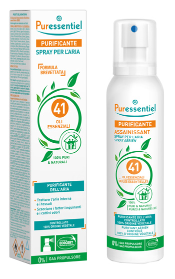 PURESSENTIEL PURIFICANTE SPRAY 41 OLI ESSENZIALI 200 ML - Farmacia Nuova Dr.ssa Gabriella Catellani