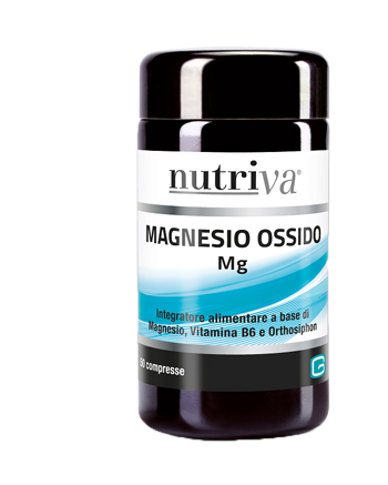NUTRIVA MAGNESIO OSSIDO GI GROUP 50 COMPRESSE 1 G - Farmacia Nuova Dr.ssa Gabriella Catellani