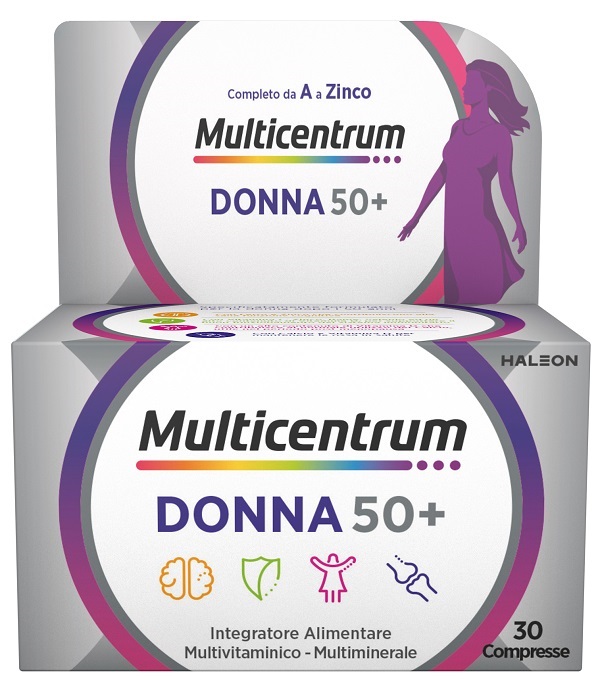 MULTICENTRUM DONNA 50+ 30 COMPRESSE - Farmacia Nuova Dr.ssa Gabriella Catellani