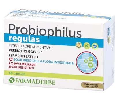 PROBIOPHILUS REGULAS 60 CAPSULE - Farmacia Nuova Dr.ssa Gabriella Catellani