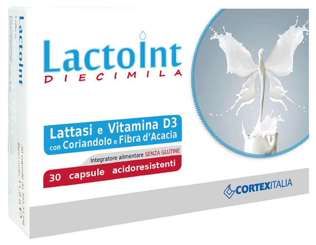 LACTOINT DIECIMILA 30 CAPSULE ACIDORESISTENTI SENZA GLUTINE - Farmacia Nuova Dr.ssa Gabriella Catellani