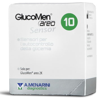 STRISCE GLUCOMEN AREO SENSOR PER ANALISI DEL GLUCOSIO 10 PEZZI - Farmacia Nuova Dr.ssa Gabriella Catellani