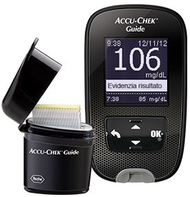 KIT GLUCOMETRO ACCU-CHEK GUIDE MG/DL + PUNGIDITO FASTCLIX - Farmacia Nuova Dr.ssa Gabriella Catellani