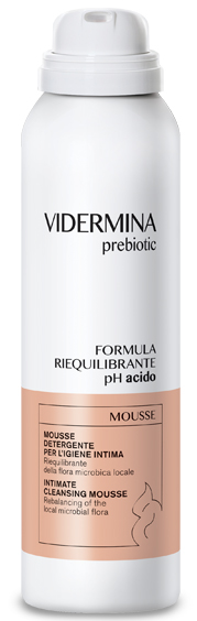 VIDERMINA PREBIOTIC MOUSSE 150 ML - Farmacia Nuova Dr.ssa Gabriella Catellani