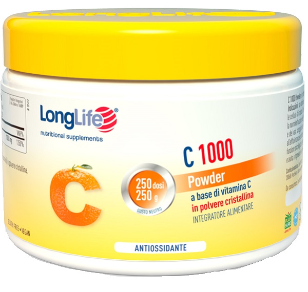 LONGLIFE C POWDER 250 G - Farmacia Nuova Dr.ssa Gabriella Catellani