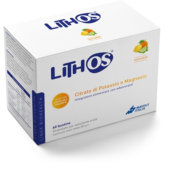 LITHOS 60 BUSTINE DA 4,5 G GUSTO AGRUMI - Farmacia Nuova Dr.ssa Gabriella Catellani