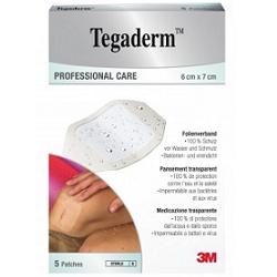 TEGADERM MEDICAZIONE IMPERMEABILE TRASPARENTE 5 PEZZI 6X7 CM - Farmacia Nuova Dr.ssa Gabriella Catellani