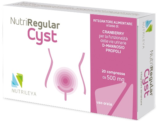 NUTRIREGULAR CYST 20 CAPSULE 500 MG - Farmacia Nuova Dr.ssa Gabriella Catellani