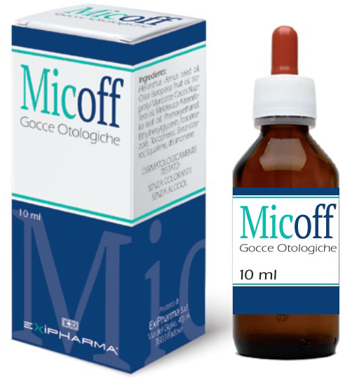 MICOFF GOCCE OTOLOGICHE 10 ML - Farmacia Nuova Dr.ssa Gabriella Catellani