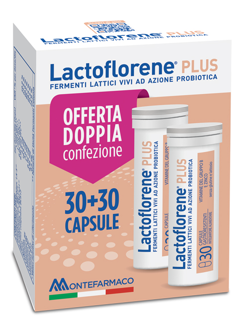LACTOFLORENE PLUS BIPACK 30 CAPSULE 26,40 G - Farmacia Nuova Dr.ssa Gabriella Catellani