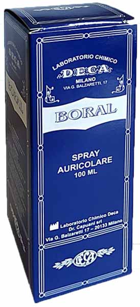 BORAL SPRAY AURICOLARE 100 ML - Farmacia Nuova Dr.ssa Gabriella Catellani