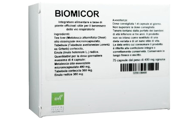 BIOMICOR 75 CAPSULE - Farmacia Nuova Dr.ssa Gabriella Catellani