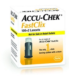 LANCETTE PUNGIDITO ACCU-CHEK FASTCLIX 100 + 2 PEZZI - Farmacia Nuova Dr.ssa Gabriella Catellani