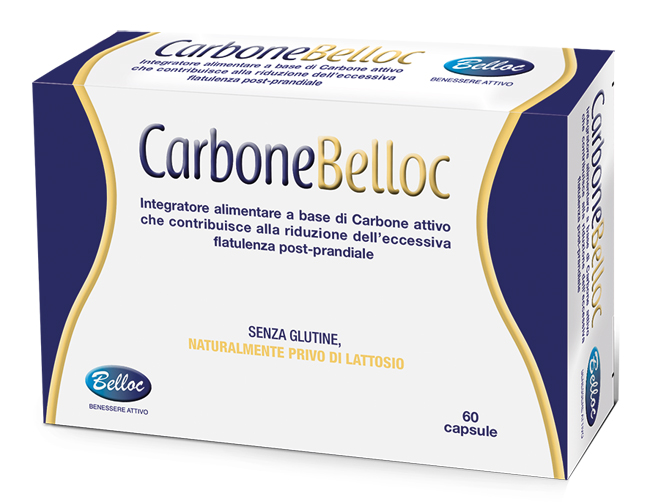 CARBONE BELLOC 60 CAPSULE - Farmacia Nuova Dr.ssa Gabriella Catellani