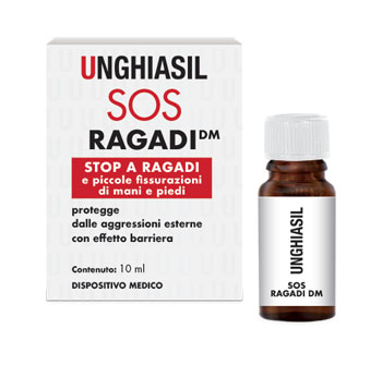 UNGHIASIL SOS RAGADI FLACONE 10 ML CON PENNELLINO E 9 CEROTTI COPRIVERRUCA - Farmacia Nuova Dr.ssa Gabriella Catellani