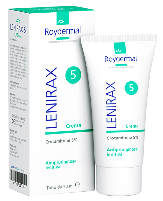 LENIRAX 5 CREMA DERMATOLOGICA CROTAMITONE 5% 50 ML - Farmacia Nuova Dr.ssa Gabriella Catellani