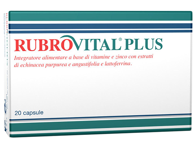 RUBROVITAL PLUS 20 CAPSULE - Farmacia Nuova Dr.ssa Gabriella Catellani