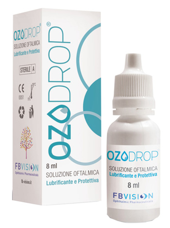 OZODROP LIPOZONEYE SOLUZIONE OFTALMICA BASE DI OLIO OZONIZZATO IN FOSFOLIPIDI 8 ML - Farmacia Nuova Dr.ssa Gabriella Catellani