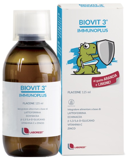 BIOVIT 3 IMMUNOPLUS 125 ML - Farmacia Nuova Dr.ssa Gabriella Catellani