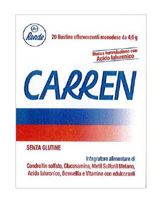 CARREN 20 BUSTINE EFFERVESCENTI MONODOSE DA 4,6 G L'UNA - Farmacia Nuova Dr.ssa Gabriella Catellani